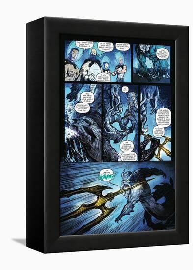 Zombies vs. Robots: Volume 1 - Comic Page with Panels-Anthony Diecidue-Framed Stretched Canvas