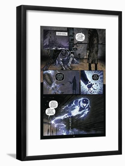 Zombies vs. Robots: Volume 1 - Comic Page with Panels-Anthony Diecidue-Framed Art Print