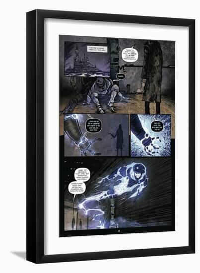 Zombies vs. Robots: Volume 1 - Comic Page with Panels-Anthony Diecidue-Framed Art Print