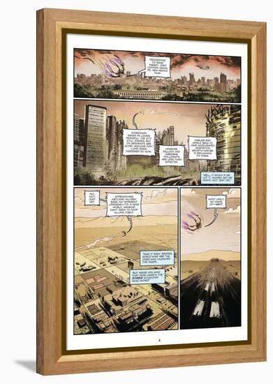 Zombies vs. Robots: Volume 1 - Comic Page with Panels-Anthony Diecidue-Framed Stretched Canvas