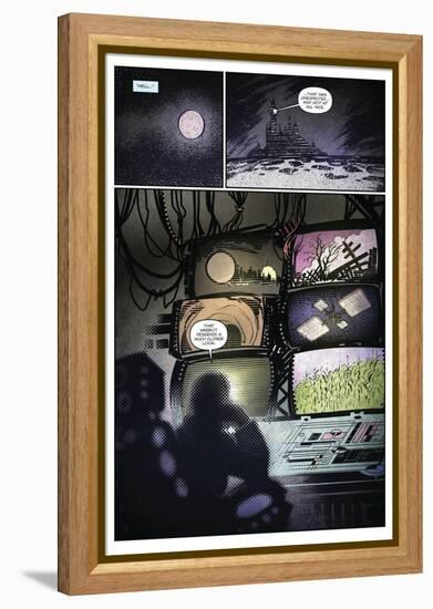 Zombies vs. Robots: Volume 1 - Comic Page with Panels-Anthony Diecidue-Framed Stretched Canvas