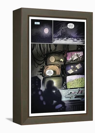 Zombies vs. Robots: Volume 1 - Comic Page with Panels-Anthony Diecidue-Framed Stretched Canvas