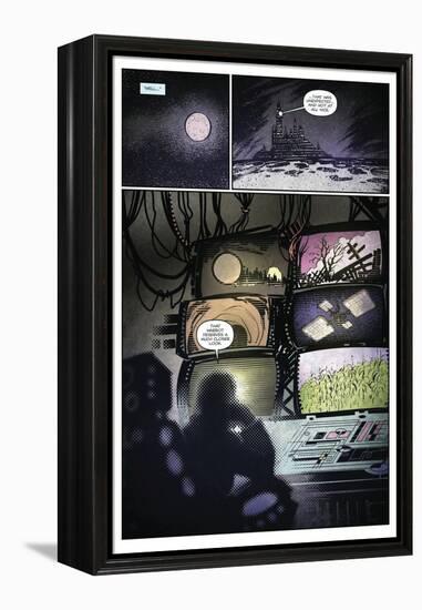 Zombies vs. Robots: Volume 1 - Comic Page with Panels-Anthony Diecidue-Framed Stretched Canvas