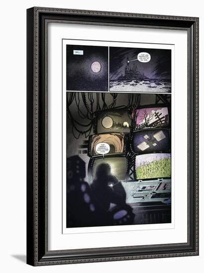 Zombies vs. Robots: Volume 1 - Comic Page with Panels-Anthony Diecidue-Framed Premium Giclee Print