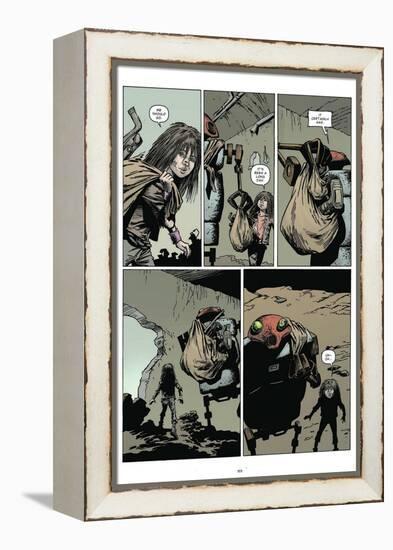 Zombies vs. Robots: Volume 1 - Comic Page with Panels-Val Mayerik-Framed Stretched Canvas