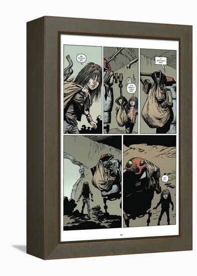 Zombies vs. Robots: Volume 1 - Comic Page with Panels-Val Mayerik-Framed Stretched Canvas