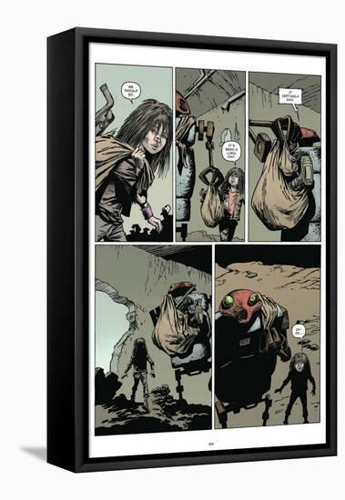 Zombies vs. Robots: Volume 1 - Comic Page with Panels-Val Mayerik-Framed Stretched Canvas