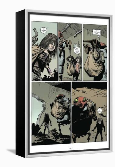 Zombies vs. Robots: Volume 1 - Comic Page with Panels-Val Mayerik-Framed Stretched Canvas