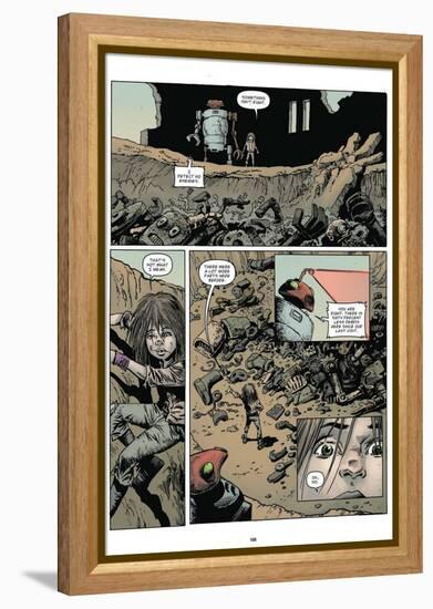 Zombies vs. Robots: Volume 1 - Comic Page with Panels-Val Mayerik-Framed Stretched Canvas