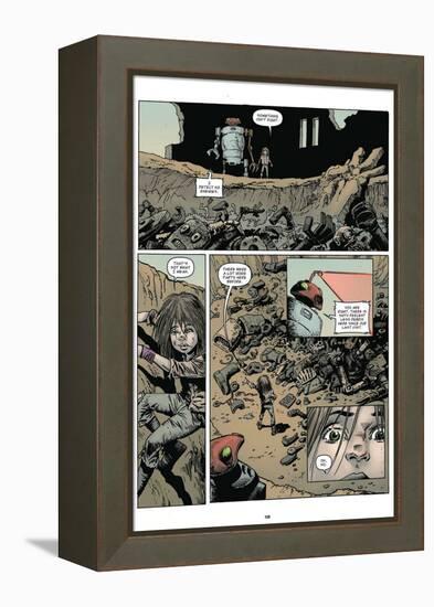 Zombies vs. Robots: Volume 1 - Comic Page with Panels-Val Mayerik-Framed Stretched Canvas