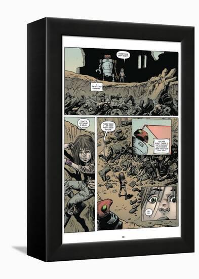 Zombies vs. Robots: Volume 1 - Comic Page with Panels-Val Mayerik-Framed Stretched Canvas