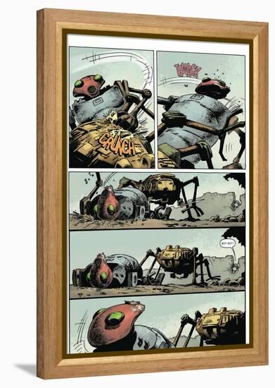 Zombies vs. Robots: Volume 1 - Comic Page with Panels-Val Mayerik-Framed Stretched Canvas