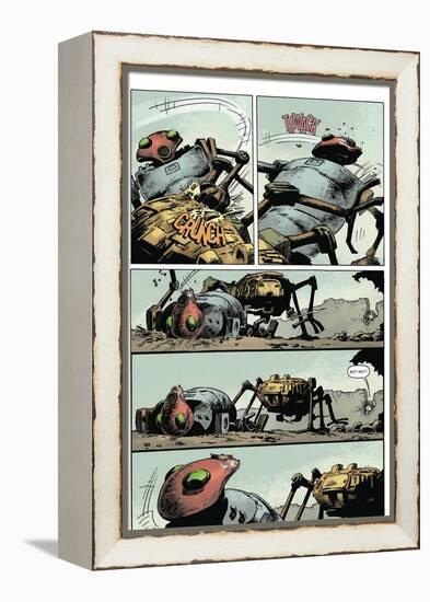 Zombies vs. Robots: Volume 1 - Comic Page with Panels-Val Mayerik-Framed Stretched Canvas