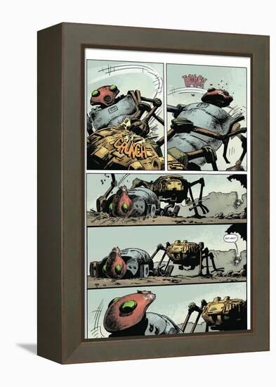 Zombies vs. Robots: Volume 1 - Comic Page with Panels-Val Mayerik-Framed Stretched Canvas