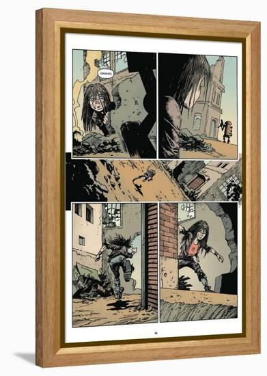 Zombies vs. Robots: Volume 1 - Comic Page with Panels-Val Mayerik-Framed Stretched Canvas