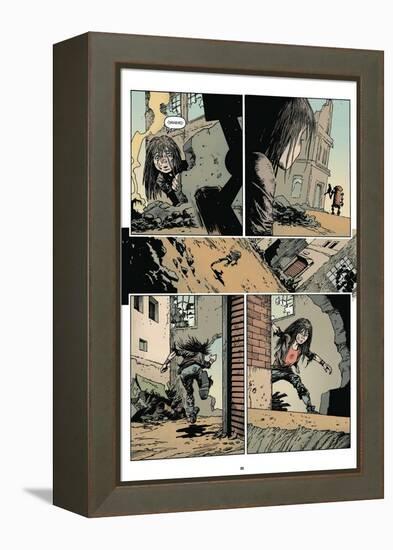 Zombies vs. Robots: Volume 1 - Comic Page with Panels-Val Mayerik-Framed Stretched Canvas