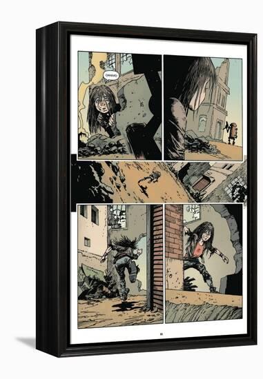 Zombies vs. Robots: Volume 1 - Comic Page with Panels-Val Mayerik-Framed Stretched Canvas