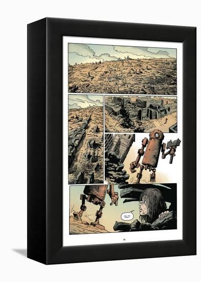 Zombies vs. Robots: Volume 1 - Comic Page with Panels-Val Mayerik-Framed Stretched Canvas