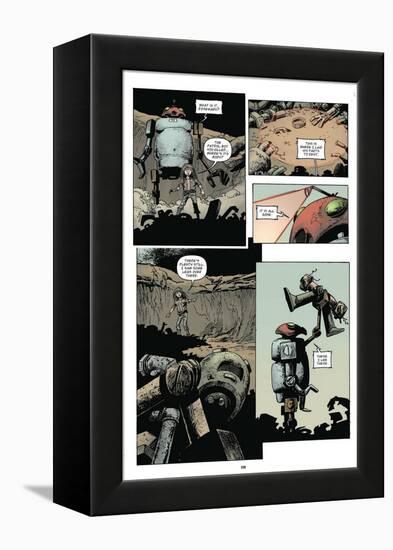 Zombies vs. Robots: Volume 1 - Comic Page with Panels-Val Mayerik-Framed Stretched Canvas