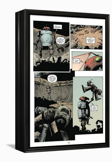 Zombies vs. Robots: Volume 1 - Comic Page with Panels-Val Mayerik-Framed Stretched Canvas