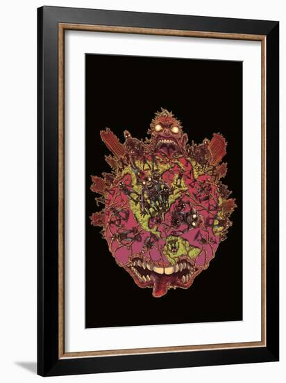 Zombies vs. Robots: Volume 1 - Cover Art-James Stokoe-Framed Art Print