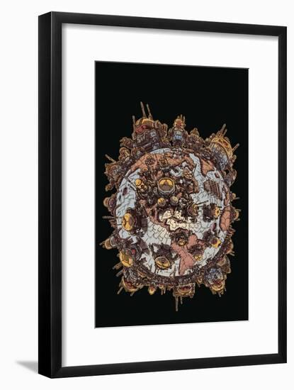 Zombies vs. Robots: Volume 1 - Cover Art-James Stokoe-Framed Art Print