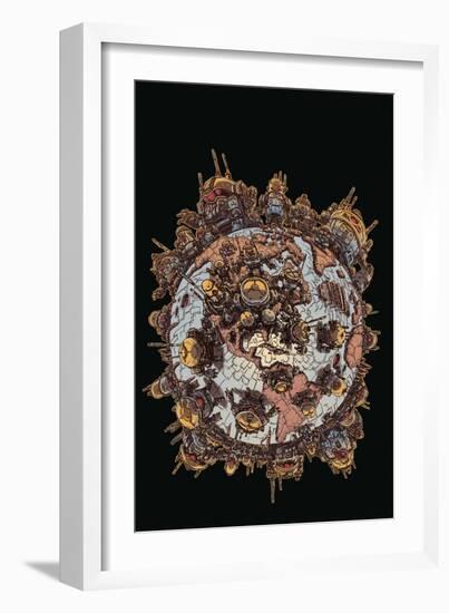 Zombies vs. Robots: Volume 1 - Cover Art-James Stokoe-Framed Art Print