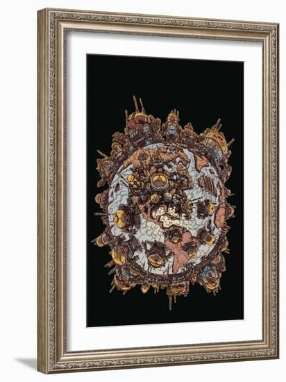 Zombies vs. Robots: Volume 1 - Cover Art-James Stokoe-Framed Premium Giclee Print