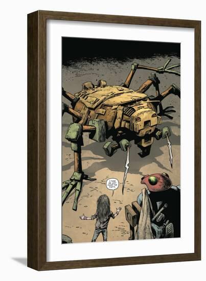 Zombies vs. Robots: Volume 1 - Full-Page Art-Val Mayerik-Framed Art Print