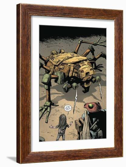 Zombies vs. Robots: Volume 1 - Full-Page Art-Val Mayerik-Framed Art Print