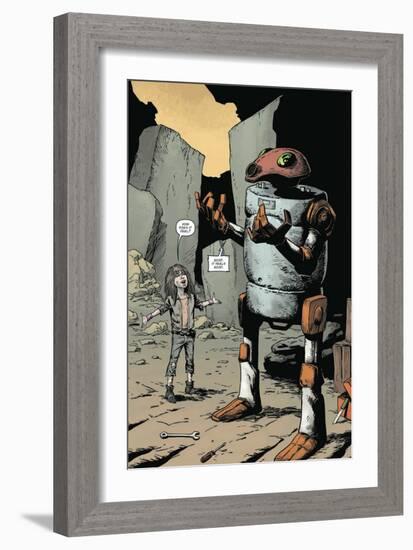Zombies vs. Robots: Volume 1 - Full-Page Art-Val Mayerik-Framed Art Print