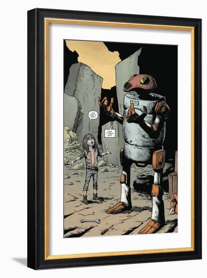 Zombies vs. Robots: Volume 1 - Full-Page Art-Val Mayerik-Framed Art Print