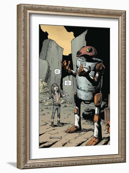 Zombies vs. Robots: Volume 1 - Full-Page Art-Val Mayerik-Framed Premium Giclee Print