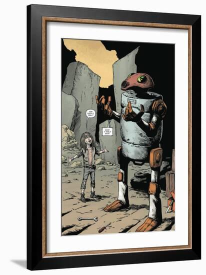 Zombies vs. Robots: Volume 1 - Full-Page Art-Val Mayerik-Framed Premium Giclee Print