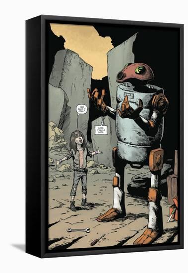 Zombies vs. Robots: Volume 1 - Full-Page Art-Val Mayerik-Framed Stretched Canvas