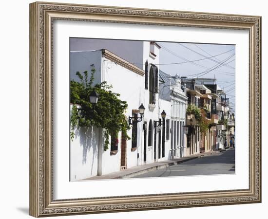 Zona Colonial, UNESCO World Heritage Site, Santo Domingo, Dominican Republic-Christian Kober-Framed Photographic Print