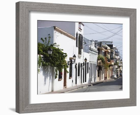 Zona Colonial, UNESCO World Heritage Site, Santo Domingo, Dominican Republic-Christian Kober-Framed Photographic Print