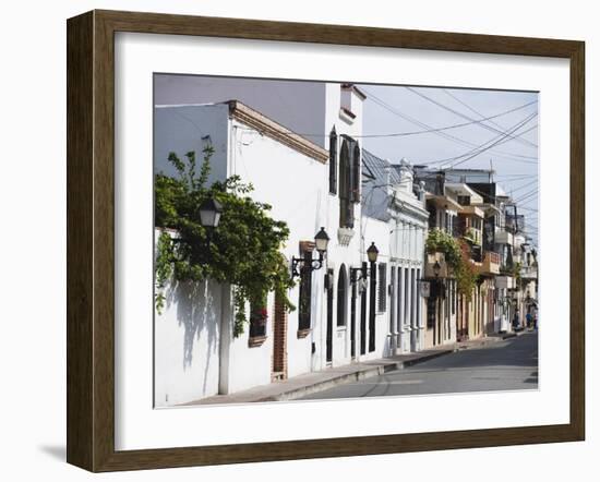 Zona Colonial, UNESCO World Heritage Site, Santo Domingo, Dominican Republic-Christian Kober-Framed Photographic Print