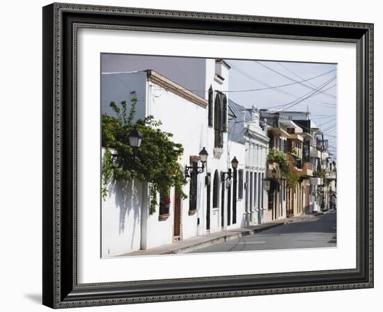 Zona Colonial, UNESCO World Heritage Site, Santo Domingo, Dominican Republic-Christian Kober-Framed Photographic Print