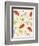 Zoo Baby Animals-Bee Sturgis-Framed Art Print