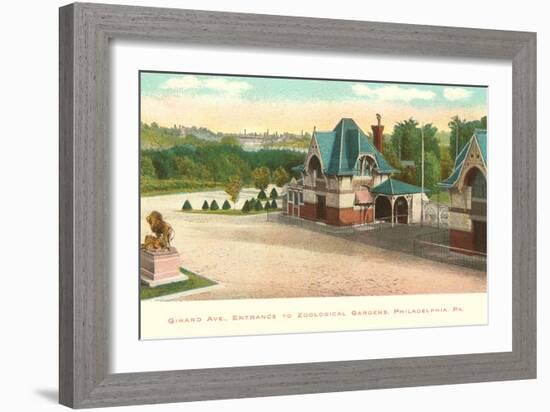 Zoo, Philadelphia, Pennsylvania-null-Framed Art Print