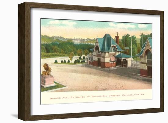 Zoo, Philadelphia, Pennsylvania-null-Framed Art Print