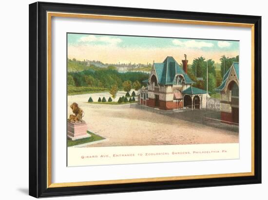 Zoo, Philadelphia, Pennsylvania-null-Framed Art Print