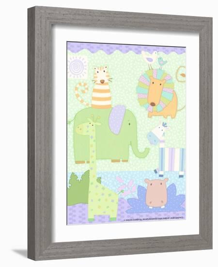 Zoo Time 2-Viv Eisner-Framed Art Print