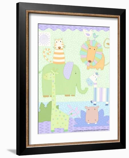 Zoo Time 2-Viv Eisner-Framed Art Print