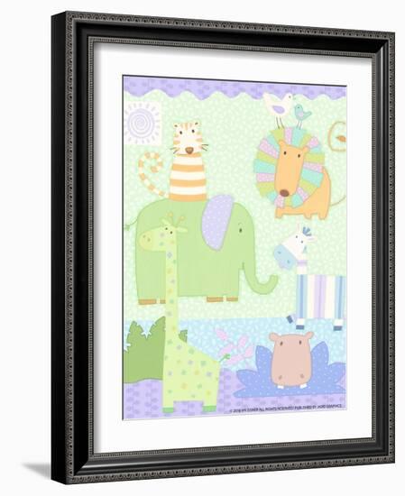 Zoo Time 2-Viv Eisner-Framed Art Print