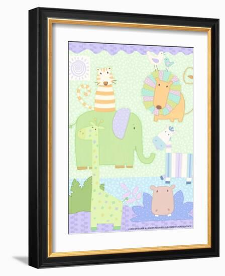 Zoo Time 2-Viv Eisner-Framed Art Print