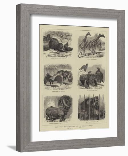 Zoological Eccentricities at the Regent's Park-null-Framed Giclee Print