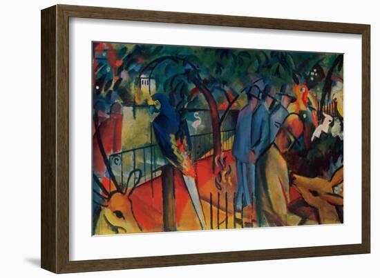 Zoological Garden I., 1912-Auguste Macke-Framed Giclee Print