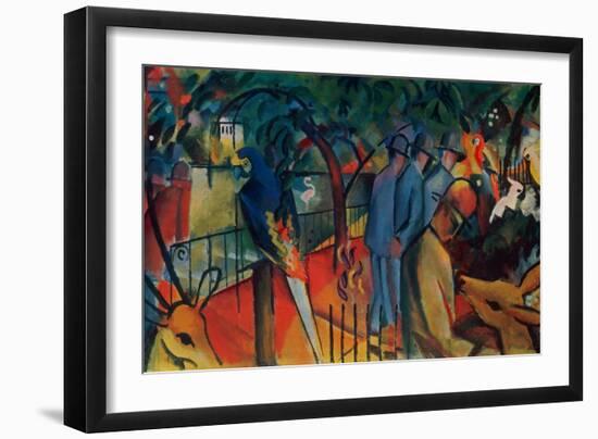 Zoological Garden I., 1912-Auguste Macke-Framed Giclee Print